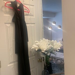 New York and Company multi way wrap jump suit